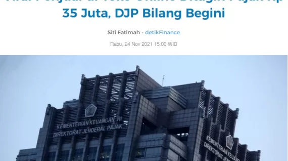 [VIRAL] Penjual Online Shop Ditagih Pajak Rp 35 Juta